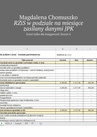 ebook RZiS w podziale na miesiące zasilany danymi JPK - Magdalena Chomuszko