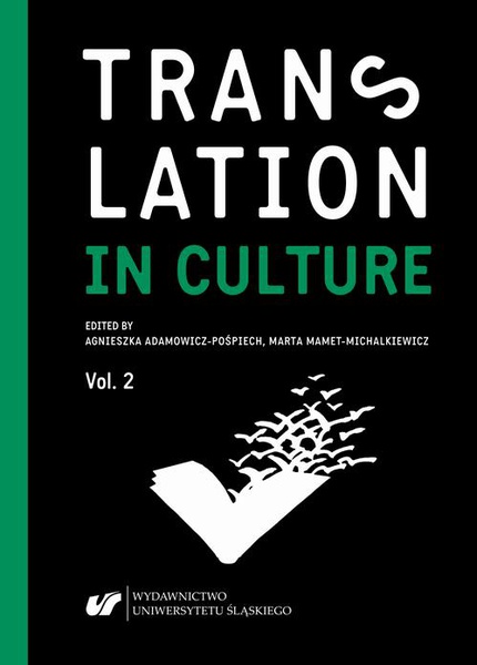 Okładka:Translation in Culture. (In)fidelity in Translation. Vol. 2 