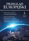 ebook Przegląd Europejski 2020/1 - Konstanty Adam Wojtaszczyk