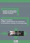 ebook Open innovation - Joanna Trębska,Robert Stanisławski,Grzegorz Szymański