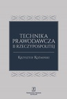 ebook Technika prawodawcza II Rzeczypospolitej - Krzysztof Koźmiński