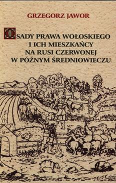 ebook Osady prawa wołoskiego i ich mieszkańcy na Rusi Czerwonej w późnym średniowieczu