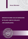 ebook Wiedzochłonne usługi biznesowe w Polsce i innych krajach Unii Europejskiej - Anna Skórska