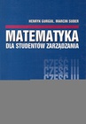 ebook MATEMATYKA DLA STUDENTÓW ZARZĄDZANIA Część 3 - Henryk Gurgul,Marcin Suder