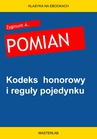 ebook Kodeks  honorowy i reguły pojedynku - Zygmunt A. Pomian