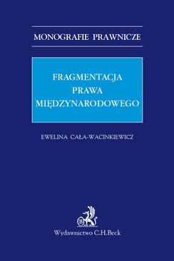 ebook Fragmentacja prawa międzynarodowego