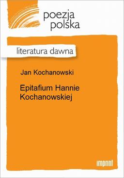 ebook Epitafium Hannie Kochanowskiej