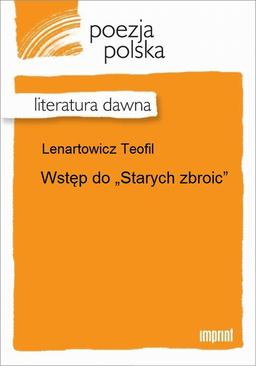 ebook Wstęp do "Starych zbroic"
