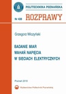 ebook Badanie miar wahań napięcia w sieciach elektrycznych - Grzegorz Wiczyński