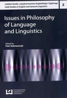 ebook Issues in Philosophy of Language and Linguistics - 