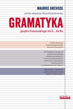 ebook Gramatyka języka francuskiego od A... do B2