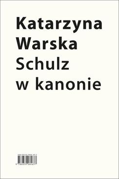 ebook Schulz w kanonie. Recepcja szkolna w latach 1945-2018