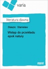 ebook Wstęp do przekładu epok natury - Stanisław Staszic