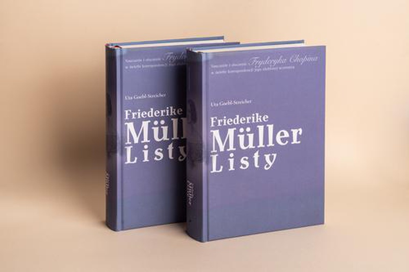 Okładka:Friederike Müller: listy z Paryża 1839-1845. Nauczanie i otoczenie Fryderyka Chopina 