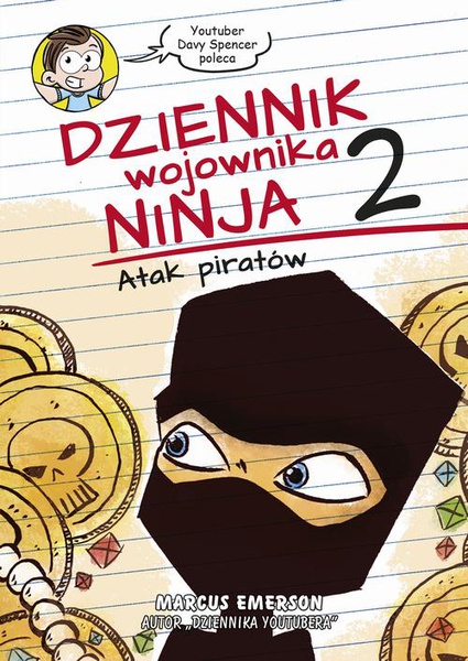Okładka:Dziennik wojownika ninja. Atak piratów. Tom 2 
