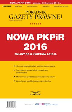 ebook Nowa PKPIR 2016 - zmiany od 8 kwietnia 2016 r.