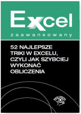 ebook 52 najlepsze triki w Excelu, czyli jak szybciej wykonać obliczenia