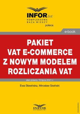 ebook Pakiet VAT e-commerce z nowym modelem rozliczania VAT