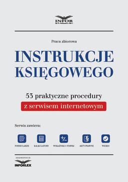 ebook Instrukcje księgowego. 53 praktyczne procedury