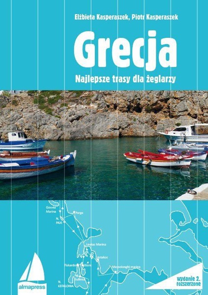 Okładka:Grecja. Najlepsze trasy dla żeglarzy 