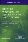 ebook Kultura w nauczaniu języka polskiego jako obcego - Władysław T. Miodunka