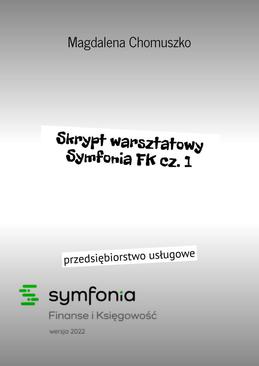 ebook Skrypt warsztatowy Symfonia FK. Część 1