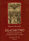 ebook Szlachectwo. Studium z dziejów idei w piśmiennictwie polskim - Sławomir Baczewski