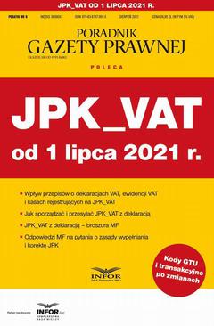 ebook JPK_VAT od 1 lipca 2021 r.