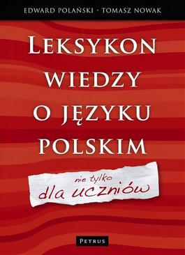 ebook Leksykon wiedzy o języku polskim Nie tylko dla