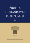 ebook Źródła humanistyki europejskiej t. 6. - 