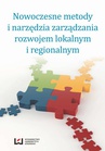 ebook Nowoczesne metody i narzędzia zarządzania rozwojem lokalnym i regionalnym - Aleksandra Nowakowska
