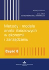 ebook Metody i modele analiz ilościowych w ekonomii i zarządzaniu. Część 8 - 