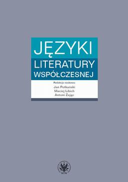 ebook Języki literatury współczesnej