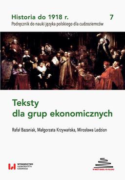 ebook Historia do 1918 r. Teksty dla grup ekonomicznych