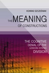 ebook The Meaning of Constructions - Konrad Szcześniak