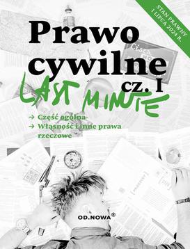 ebook Last minute. Prawo cywilne cz1