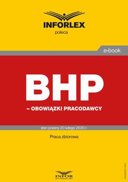 ebook BHP – obowiązki pracodawców