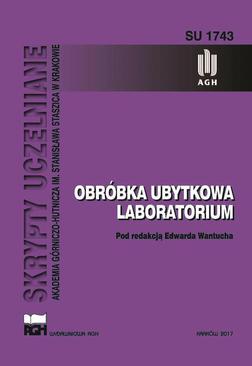 ebook Obróbka ubytkowa. Laboratorium