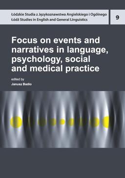ebook Focus on events and narratives in language, psychology, social and medical practice
