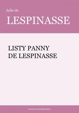 ebook Listy panny de Lespinasse