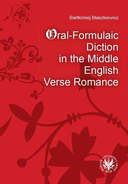 ebook Oral-Formulaic Diction in the Middle English Verse Romance