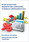 ebook Metody matematyczne, ekonometryczne i komputerowe w finansach i ubezpieczeniach - 2010 - 