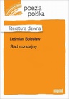 ebook Sad rozstajny - Bolesław Leśmian