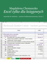 ebook Excel tylko dla księgowych Zeszyt 2 - Magdalena Chomuszko