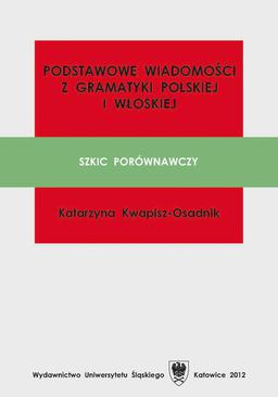 ebook Podstawowe wiadomości z gramatyki polskiej i włoskiej - 04 Składnia
