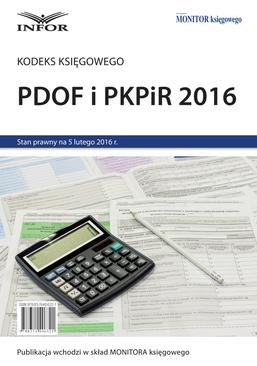 ebook Kodeks księgowego - PDOF i PKPiR 2016