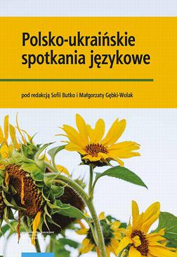 ebook Polsko-ukraińskie spotkania językowe