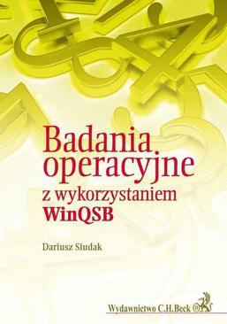 ebook Badania operacyjne z wykorzytsaniem WinQSB