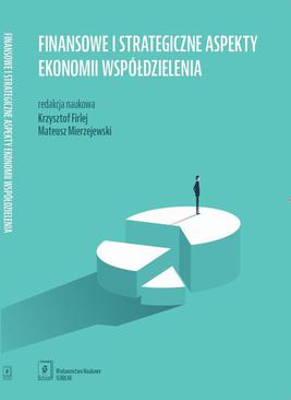 ebook Finansowe i strategiczne aspekty ekonomii współdzielenia
