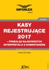 ebook Kasy rejestrujące 2017 - JOANNA DMOWSKA